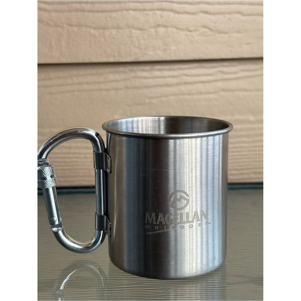 Magellan Outdoors Stainless Steel Carabiner Hiking/Outdoor Mug